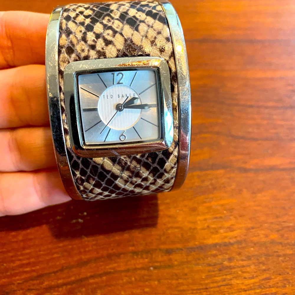 Ted Baker London cuff bracelet watch